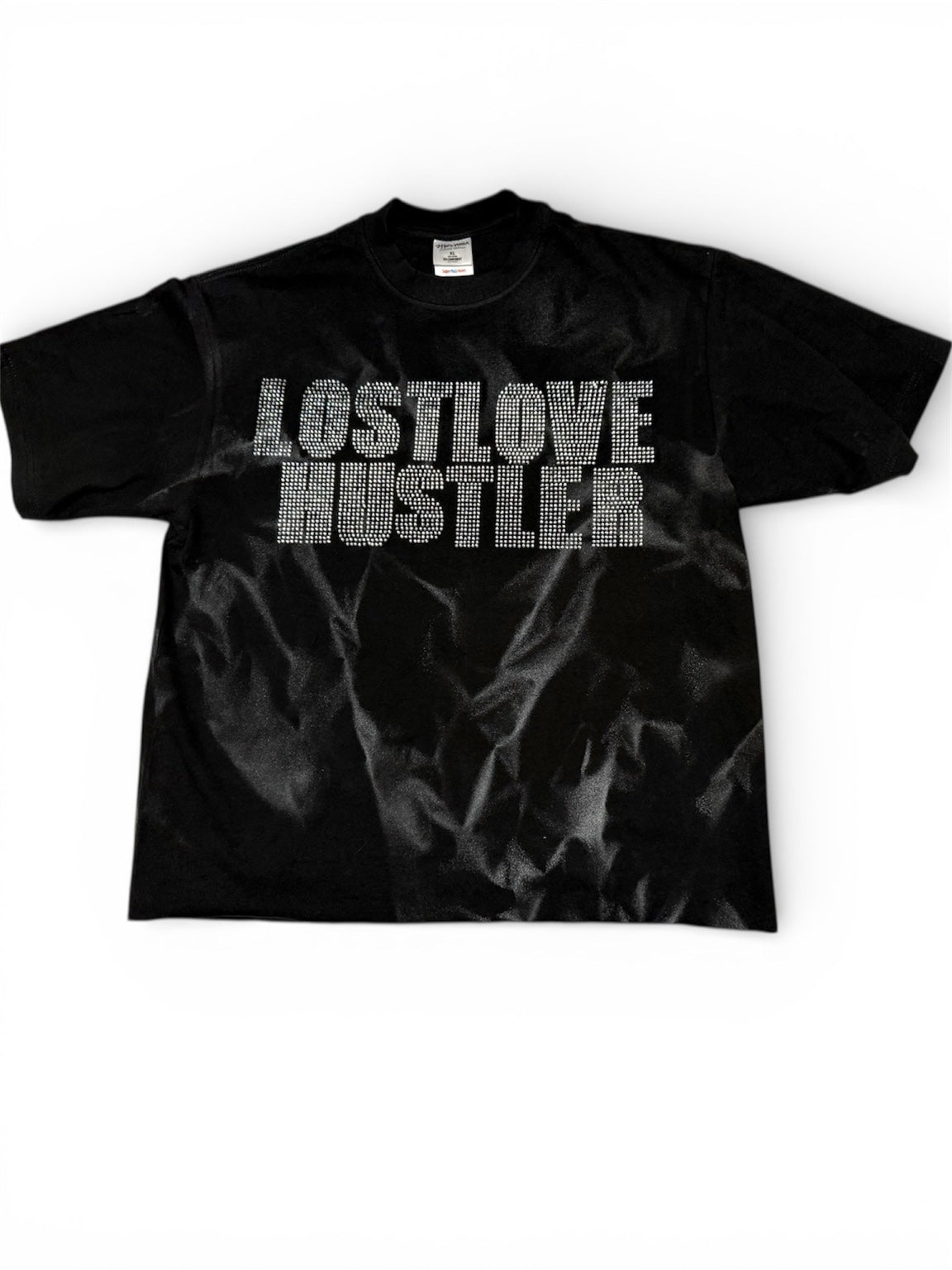 LostLove Hustler Tee – Black Smoke