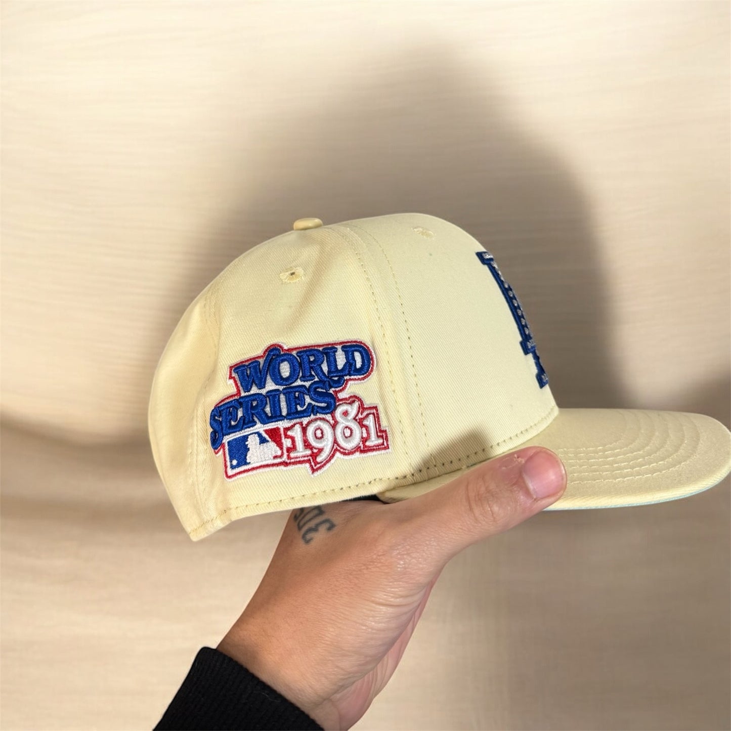 Custom Rhinestone LA Hat — 1 of 1