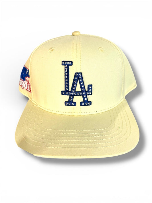Custom Rhinestone LA Hat — 1 of 1