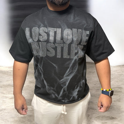 LostLove Hustler Tee – Black Smoke